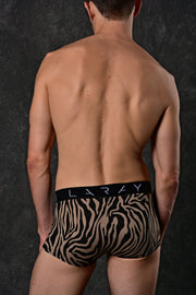 LARAY - Zebra Box Cut Briefs for Men 50% OFF