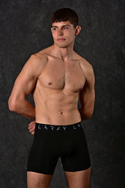 LARAY - Black Performance Boxer Briefs for Men