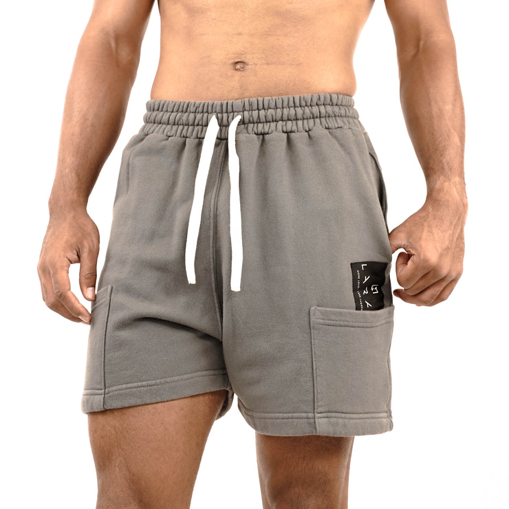 Fundamental Cotton Gray Shorts
