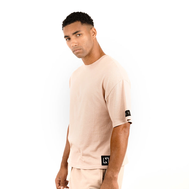 LARAY - 9oz Cotton Relaxed Fit Rose Tee Shirt