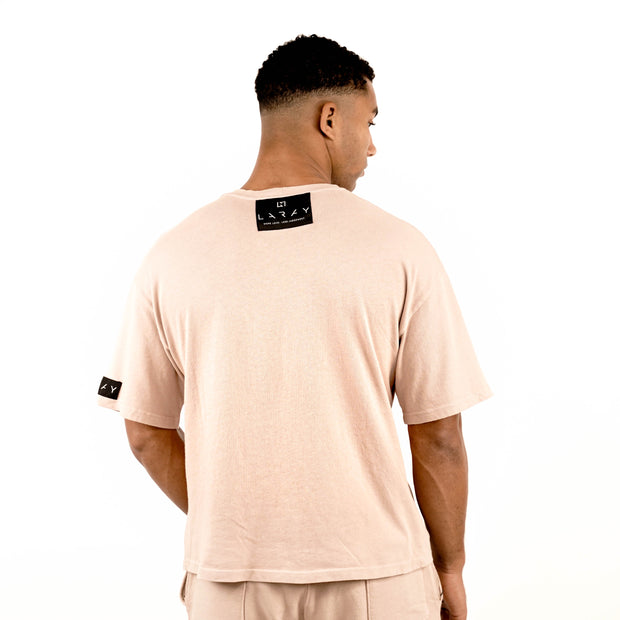 LARAY - 9oz Cotton Relaxed Fit Rose Tee Shirt